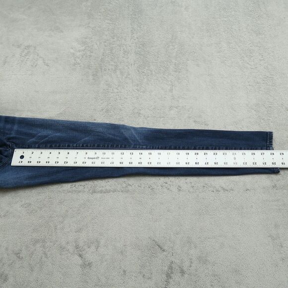 Paige Jeans Women's Size 28 Blue Low-Rise Verdugo Jegging Denim Pants 28" Inseam - Picture 15 of 15